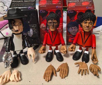 Crazy Toys - Speelgoedfiguurtjes Out-of-print Michael