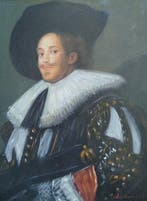 Scuola italiana (XX), da Frans Hals - Cavaliere Sorridente