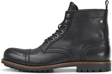 JACK&amp;JONES FOOTWEAR Heren Veterschoenen - Anthracite -, Verzenden, Nieuw