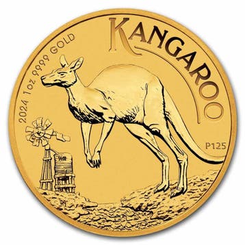 Gouden Kangaroo Nugget 1 oz, Verzenden, Losse munt, Goud