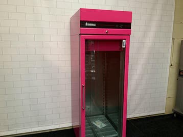 Showroommodel Inomak Koelkast 2/1 GN enkeldeurs glas, Ophalen of Verzenden, Nieuw zonder verpakking, Koelen en Vriezen