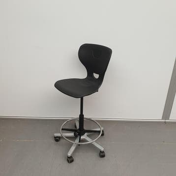 Proform design hoge werkplaatsstoel - grijs kunststof - ihv, Ophalen of Verzenden, Nieuw