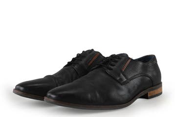 Berkelmans Veterschoenen in maat 43 Zwart, Berkelmans, Verzenden, Zwart, Zo goed als nieuw