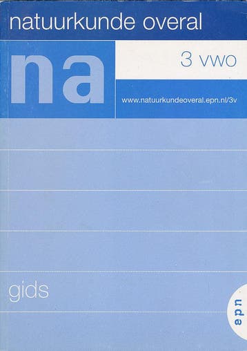 Natuurkunde overal 3 VWO gids, Verzenden, Nieuw