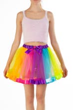 Tutu Regenboog Petticoat L XL XXL Tule Rokje Gekleurde Rok D, Ophalen of Verzenden, Nieuw, Carnaval