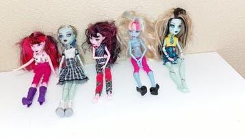 Mattel - Pop Draculaura, Frankie Stein, Clawdeen Wolf,