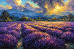 Iconica - Lavender Ocean - Unique 1/1 XXL (100x150 cm)