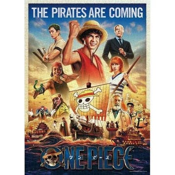 One Piece Puzzel De Piraten Komen 2000 superkleine stukje..., Verzenden, Nieuw
