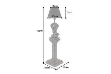 Tafellamp DAVID 70cm sculptuur zwart - 48062, Ophalen of Verzenden, Nieuw