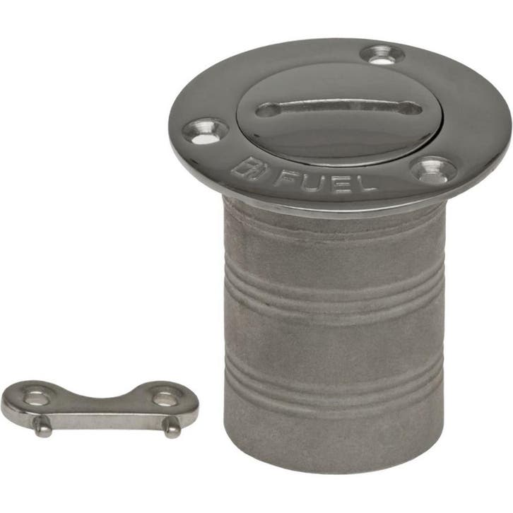 Dekvuldop Fuel 50mm Rvs, Watersport en Boten, Bootonderdelen, Ophalen of Verzenden