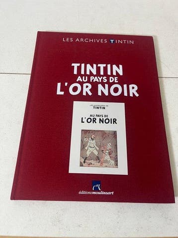 Tintin - Tintin au Pays de lOr Noir Archives Tintin noir et, Nieuw