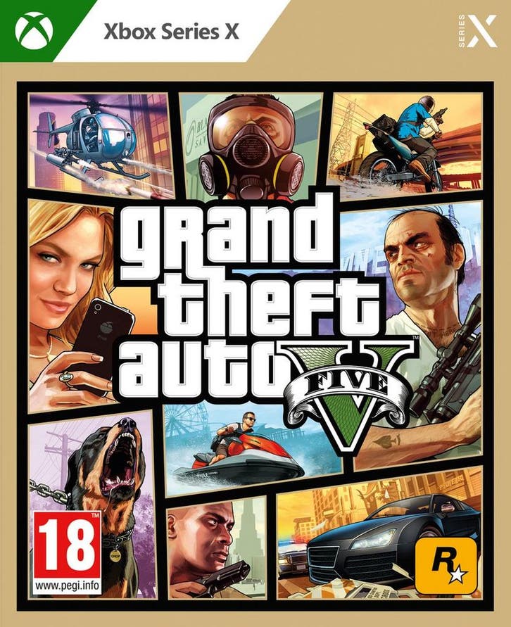 Grand Theft Auto V - Xbox Series X, Spelcomputers en Games, Games | Xbox One, Verzenden