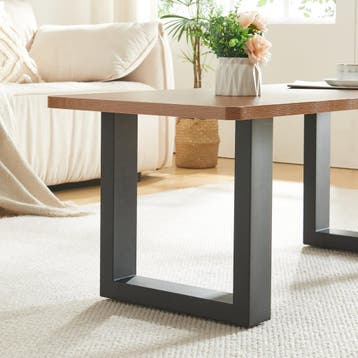 Stalen onderstel Makers set van 2 tafelpoot 43x30 cm zwart [, Verzenden, Nieuw