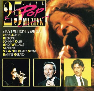 cd - Various - 25 Jaar Popmuziek - 1971u002F1972, Verzenden, Zo goed als nieuw