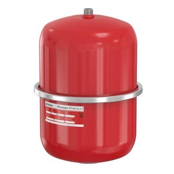 Flamco Flexcon Premium expansievat 18 liter 1.0 bar - rood, Verzenden, Nieuw