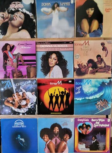 Donna Summer, Boney M & Barry White & Related 12 great lps, Nieuw in verpakking