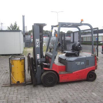 Veiling: Heftruck Nyk-Nichiyu FPC25PN Elektrisch 2500mg 4.7m, Ophalen, Heftruck, NYK - Nichiyu, Elektrisch