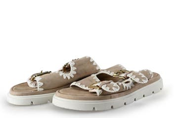 Maruti Slippers in maat 42 Beige, Slippers, Verzenden, Beige, Zo goed als nieuw