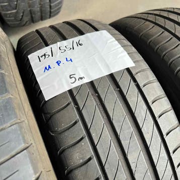 2 x Michelin Primacy 4 195-55-16 Zomerbanden 5mm, Auto-onderdelen, Banden en Velgen, Gebruikt, 16 inch, Ophalen of Verzenden, Band(en)