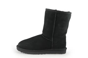 Ugg Enkellaarzen in maat 40 Zwart, Verzenden, Zwart, Lage of Enkellaarzen, Zo goed als nieuw