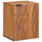 vidaXL Badkamer Hangkast Bruin 38 x 33 x 48 cm Massief Mango, Huis en Inrichting, Verzenden, Nieuw