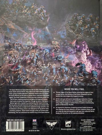 Codex supplement Space Wolves (Warhammer Nieuw), Ophalen of Verzenden, Nieuw