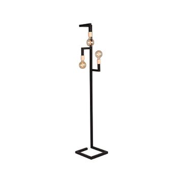 Vloerlamp Loco | Zwart | Metaal | One Size LABEL51, Verzenden, Nieuw in verpakking