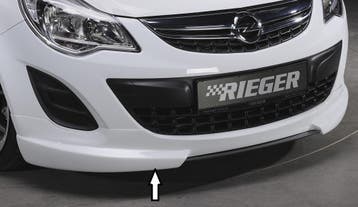 Rieger frontspoiler | Corsa D: 01.11- (vanaf Facelift) - 3-d, Auto-onderdelen, Verzenden, Nieuw, Opel