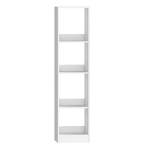Nieuwe Boekenkast – Witte Houten Stellingkast – 4 Planken, Huis en Inrichting, Kasten | Stellingkasten, Verzenden, Nieuw