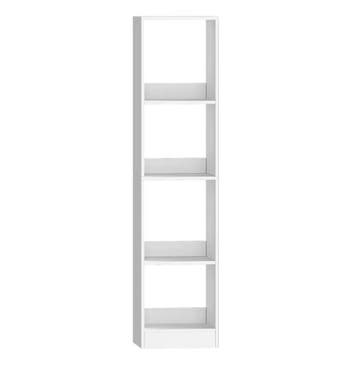 Nieuwe Boekenkast – Witte Houten Stellingkast – 4 Planken, Verzenden, Nieuw