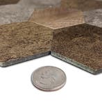 Zelfklevend Mozaïek Hexagon Koper, Ophalen of Verzenden, Nieuw