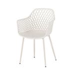 Eetkamerstoel  Kunststof Ivoor - Kuipstoel Ivoor - Stoel, Ophalen of Verzenden, Nieuw