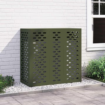 vidaXL Airconditioner hoes Olijfgroen 110 x 50 x 105 cm, Verzenden, Nieuw