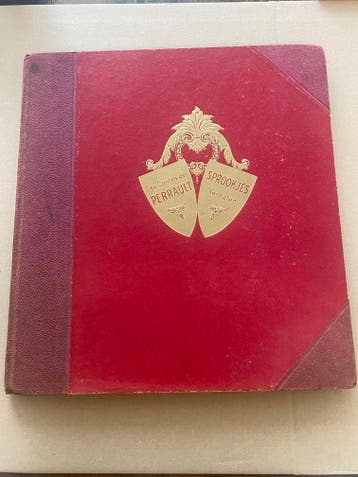 Plaatjesalbum Victoria - Perrault - sprookjes - ca. 1948, Verzenden