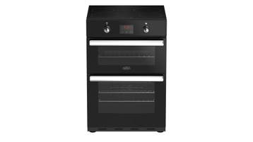 Belling cookcentre 60 Ei Zwart Vrijstaand fornuis1109, Ophalen of Verzenden, Nieuw, 95 cm of meer