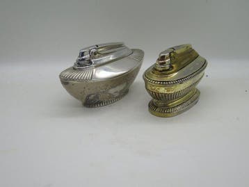 Zonder minimumprijs - Aansteker - Messing, Emaille, Chrome -, Nieuw