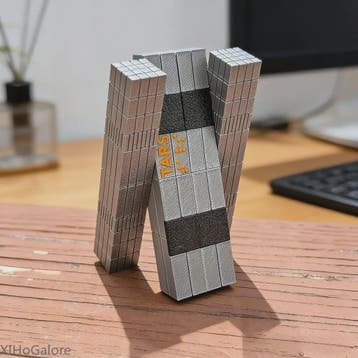 3D Geprinte Tars Robot Model - Metaalafwerking - Sci-Fi Bure, Verzenden, Nieuw