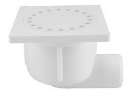 Doucheplug 10x10 zijuitlaat wit, Ophalen of Verzenden, Nieuw