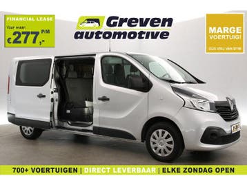 Renault Trafic 1.6 dCi T29 L2H1 | Marge | DC | 6 Zits |, Euro 6, Renault, Nieuw, Zilver of Grijs