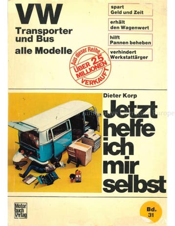 1967 - 1979 VOLKSWAGEN TRANSPORTER T2 BENZINE DIESEL, Nieuw, Volkswagen, Author