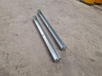 Afstandshouder palletstelling incl. bouten, gebruikt -, Ophalen of Verzenden