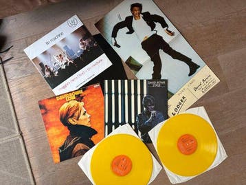 David Bowie - 3 x albums + 1 x 12 Maxi single - LP albums, Nieuw in verpakking