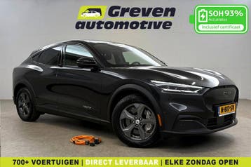 Ford Mustang Mach-E Extended RWD 98 kWh  Snelladen  SOH 93%, Automaat, Elektrisch, Nieuw, Zilver of Grijs