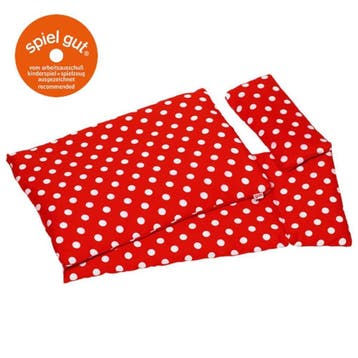 Goki poppenbeddengoed rood met stip van €14,99 voor €7,49, Ophalen of Verzenden, Nieuw