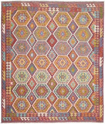 Kelim - Kelim - 297 cm - 257 cm - onbenut-Vintagestyle Kelim, Huis en Inrichting, Stoffering | Tapijten en Kleden, Nieuw
