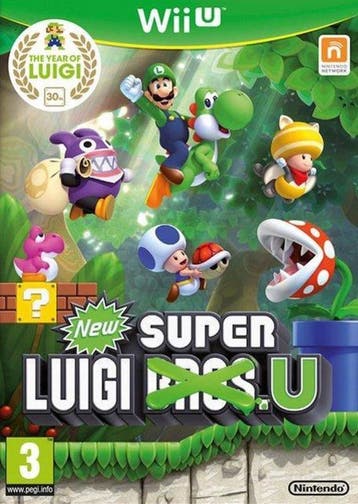 New Super Luigi U (Wii U Games), Ophalen of Verzenden, Zo goed als nieuw
