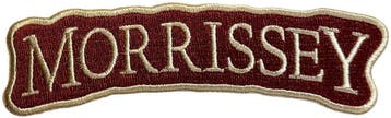 Morrissey - Arched Logo - patch officiële merchandise, Ophalen of Verzenden, Nieuw, Kleding