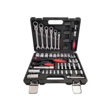 Doppen set 1 4 en 1 2 68 delig, Verzenden, Nieuw