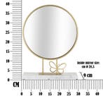 TAFELSPIEGEL VLINDER CM 30X9X39,5, Huis en Inrichting, Woonaccessoires | Spiegels, Ophalen of Verzenden, Nieuw