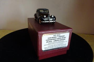 Brooklin 1:43 - Modelauto - 1939 Buick Century Convertible, Nieuw